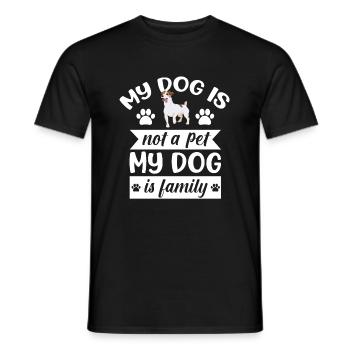 Mein Hund Ist Kein Haustier - Männer T-Shirt - Schwarz - Vorne - AI Model Male 178 light (178cm)