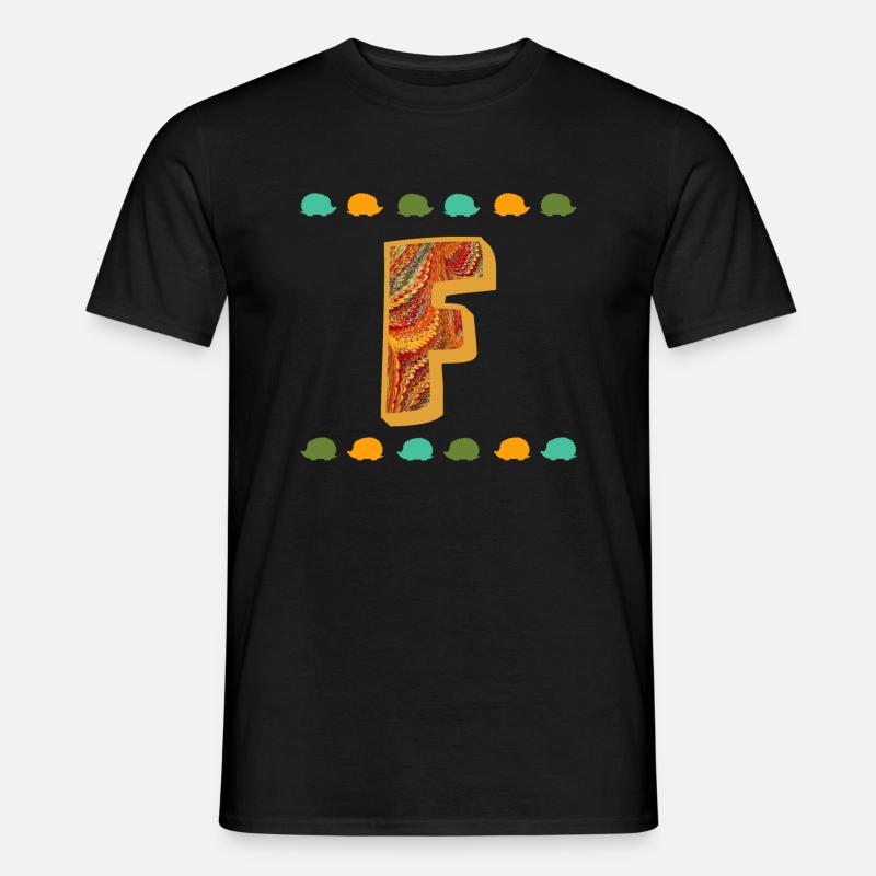 Hérisson E 22 F - T-shirt homme - noir