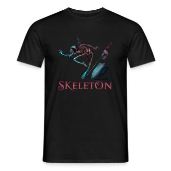 Squelette - T-shirt homme - noir - Devant - AI Model Male 178 light (178cm)
