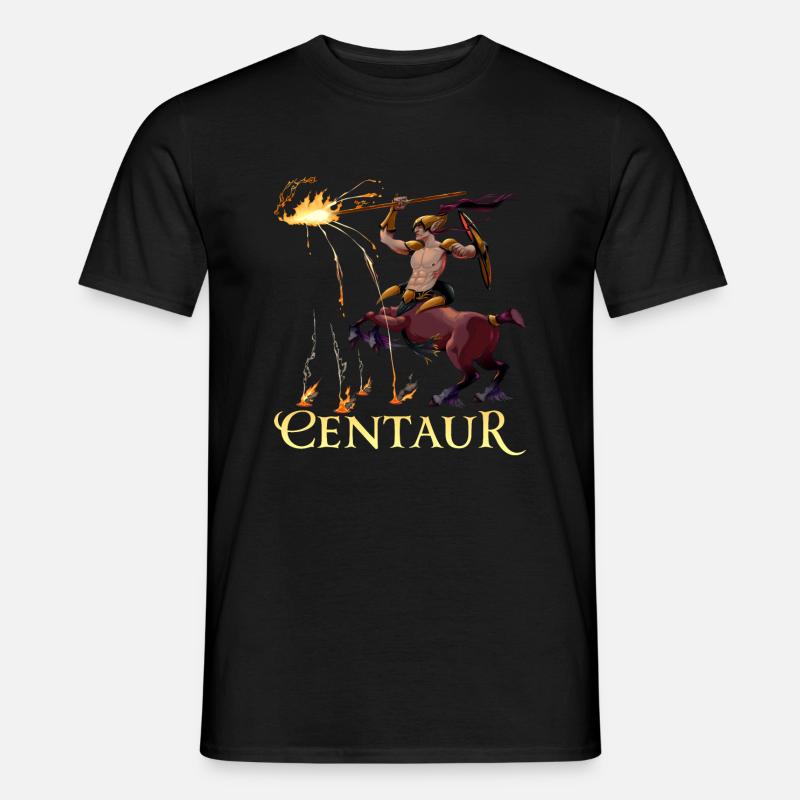 Zentaur - Männer T-Shirt - Schwarz