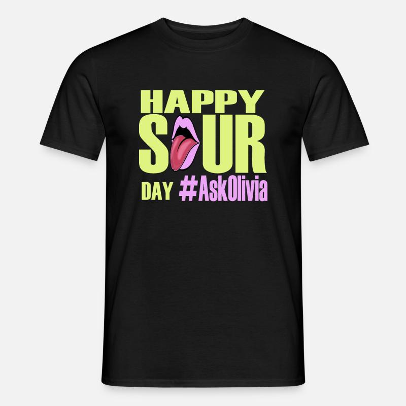 SOUR - Männer T-Shirt - Schwarz