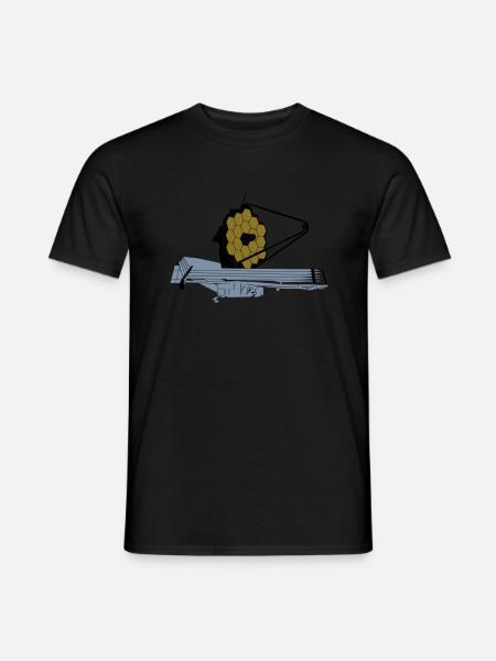 James Webb Space Telescope - Men's T-Shirt - black