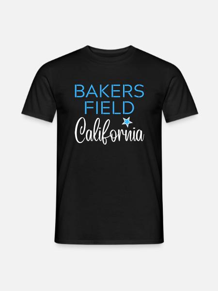 BAKERSFIELD California - T-shirt homme - noir
