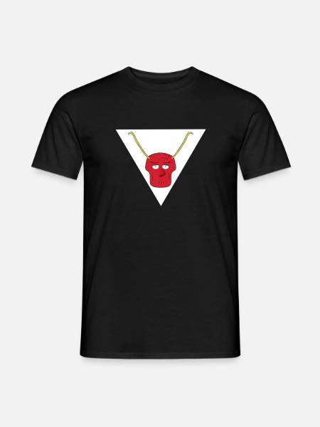 Teufel - Männer T-Shirt - Schwarz