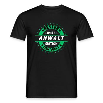 Meilleur avocat du monde - T-shirt homme - noir - Devant - AI Model Male 178 light (178cm)