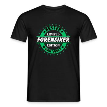 Meilleur médecin légiste au monde - T-shirt homme - noir - Devant - AI Model Male 178 light (178cm)