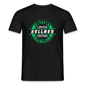 Meilleur serveur du monde - T-shirt homme - noir - Devant - AI Model Male 178 light (178cm)