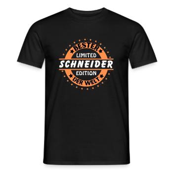Best tailor in the world - Men's T-Shirt - black - Front - AI Model Male 178 light (178cm)