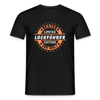 Meilleur guide de leurres au monde - T-shirt homme - noir - Devant - AI Model Male 178 light (178cm)
