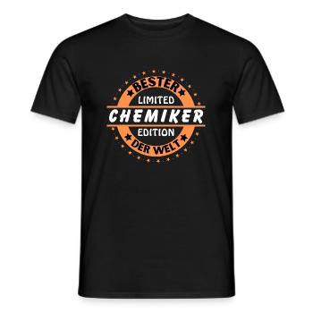 Meilleur chimiste du monde - T-shirt homme - noir - Devant - AI Model Male 178 light (178cm)
