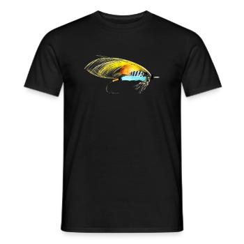 The Chatterer - Men's T-Shirt - black - Front - AI Model Male 178 light (178cm)