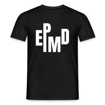 EPMD - Men's T-Shirt - black - Front - AI Model Male 178 light (178cm)