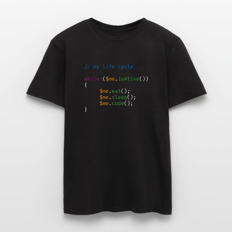 Live Cycle Code Männer T-Shirt