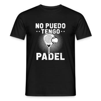 Ich kann Padel Gift Padelist nicht haben - Männer T-Shirt - Schwarz - Vorne - AI Model Male 178 light (178cm)