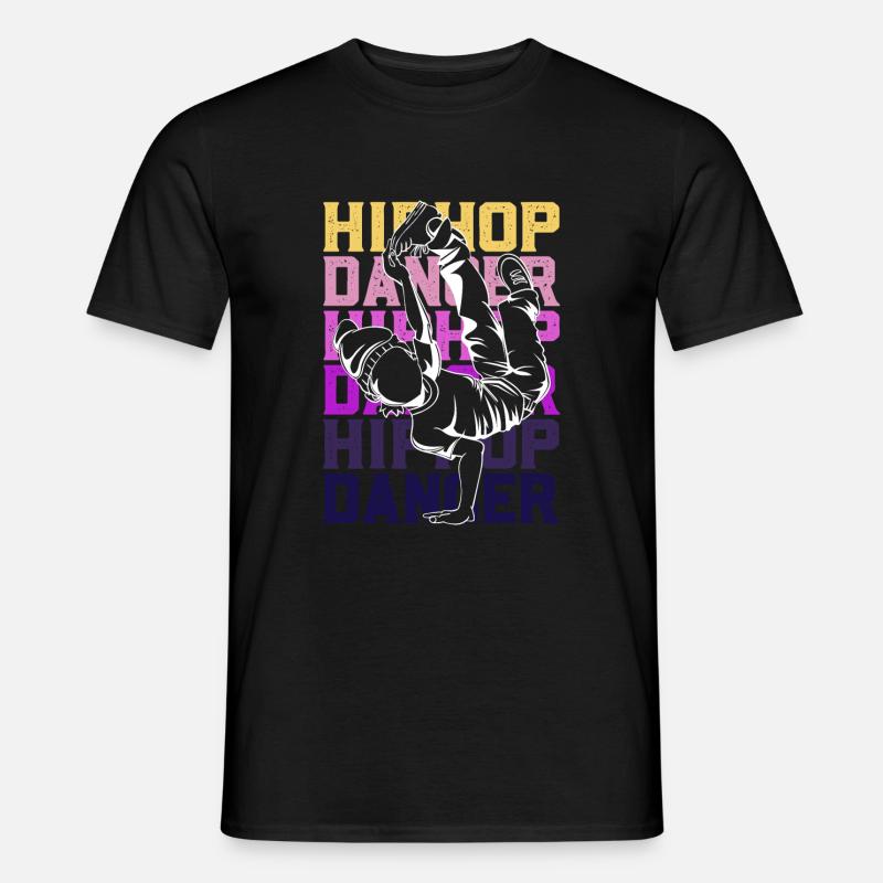 Breakdance Breakdancer - T-shirt homme - noir