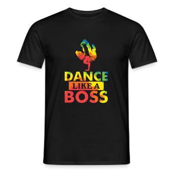 Breakdance - T-shirt homme - noir - Devant - AI Model Male 178 light (178cm)