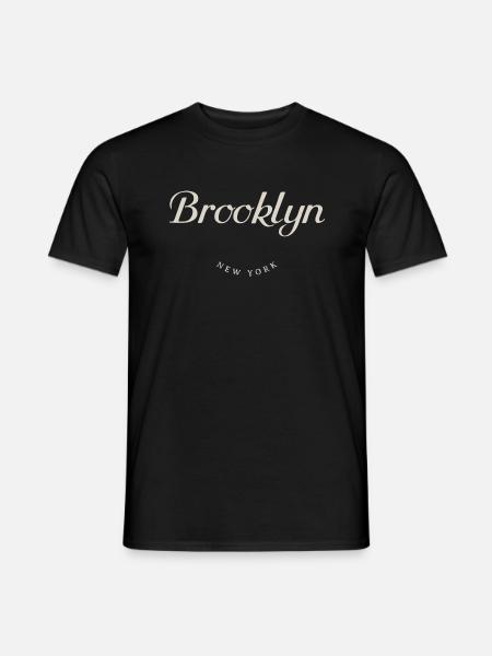 Brooklyn NY - Men's T-Shirt - black