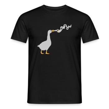 Joint Stoner Goose - T-shirt homme - noir - Devant - AI Model Male 178 light (178cm)