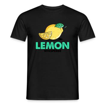 Limonade Limonade Limonade Limonade Stand Design - T-shirt homme - noir - Devant - AI Model Male 178 light (178cm)