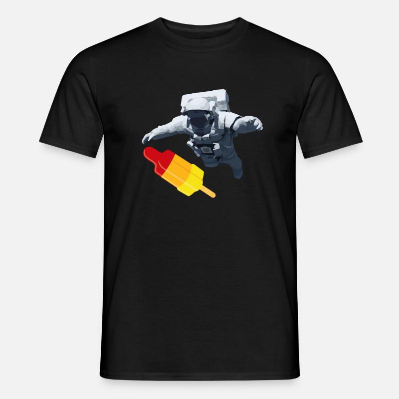 I almost got it - rocket vs astronaut - Men’s T-shirt - black