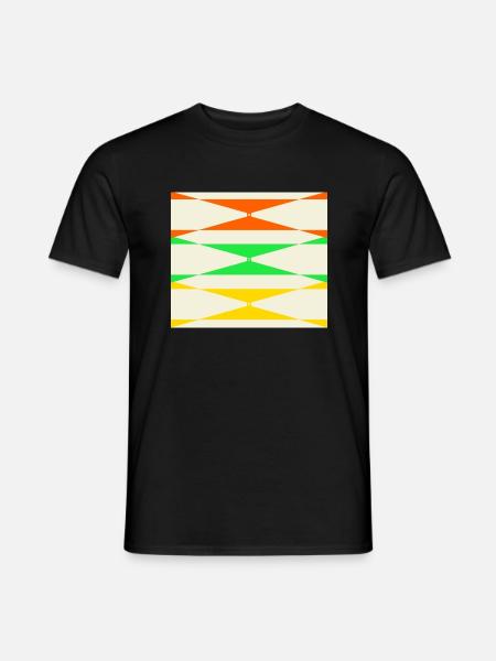 Farbecke - Männer T-Shirt - Schwarz