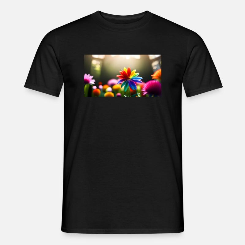 Hoffnung wächst - Männer T-Shirt - Schwarz