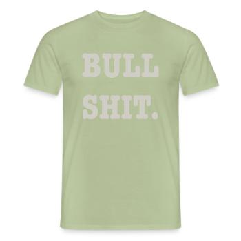Des conneries - T-shirt homme - vert sauge - Devant - AI Model Male 178 light (178cm)