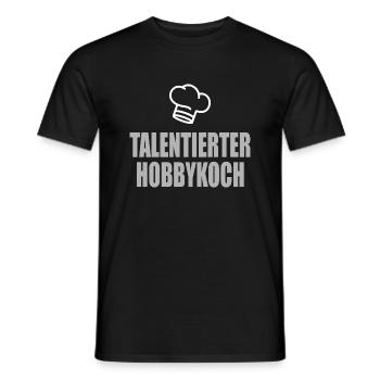 talentierter Hobbykoch - Männer T-Shirt - Schwarz - Vorne - AI Model Male 178 light (178cm)