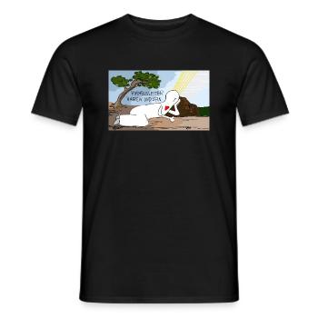 Himmelsleiter haben und sein. - Männer T-Shirt - Schwarz - Vorne - AI Model Male 178 light (178cm)