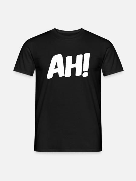 AH! - T-shirt homme - noir