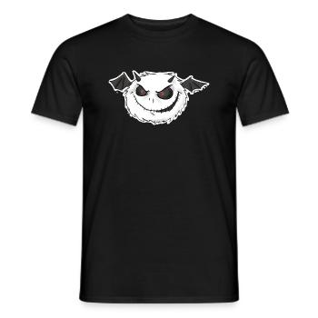 Grummelhummel Teufel - Männer T-Shirt - Schwarz - Vorne - AI Model Male 178 light (178cm)