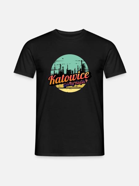 Katowice Upper Silesia - Men's T-Shirt - black