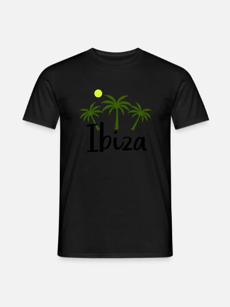 Ibiza - T-shirt uomo - nero