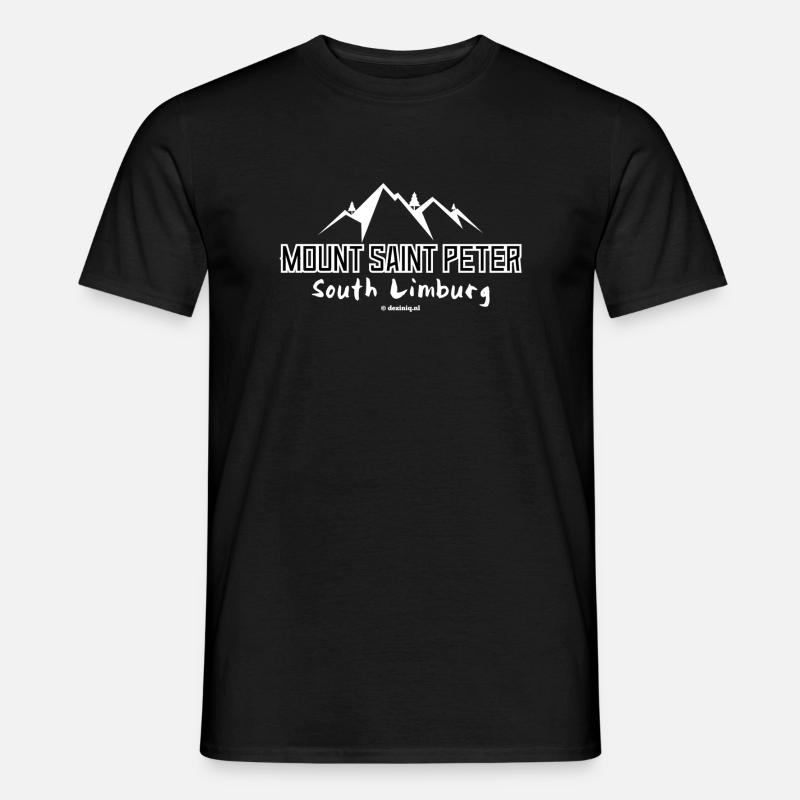 Mount Saint Peter - Männer T-Shirt - Schwarz