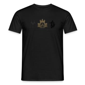 BECHER NANCY CRAFFE - Männer T-Shirt - Schwarz - Vorne - AI Model Male 178 light (178cm)