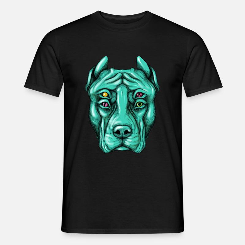 PitBull - Männer T-Shirt - Schwarz