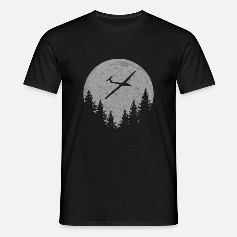 Gliding Hobby Pilot Glider pilot - Men's T-Shirt - black