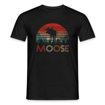 ORIGNAL VINTAGE - T-shirt homme - noir - Devant - AI Model Male 178 light (178cm)