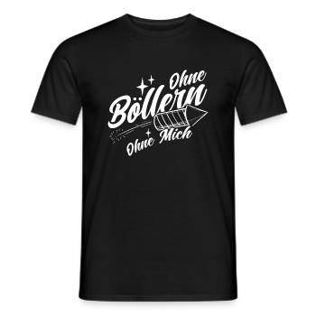 Feuerwerk Silvester Feuerwerker Geschenk - Männer T-Shirt - Schwarz - Vorne - AI Model Male 178 light (178cm)