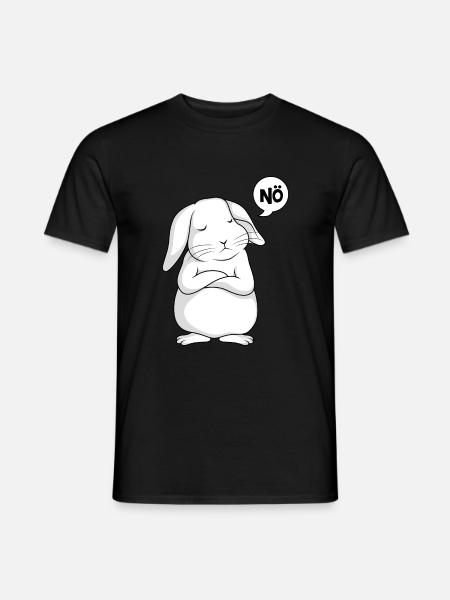 Rabbit Lovers Nö Rabbit Rabbit - Men's T-Shirt - black