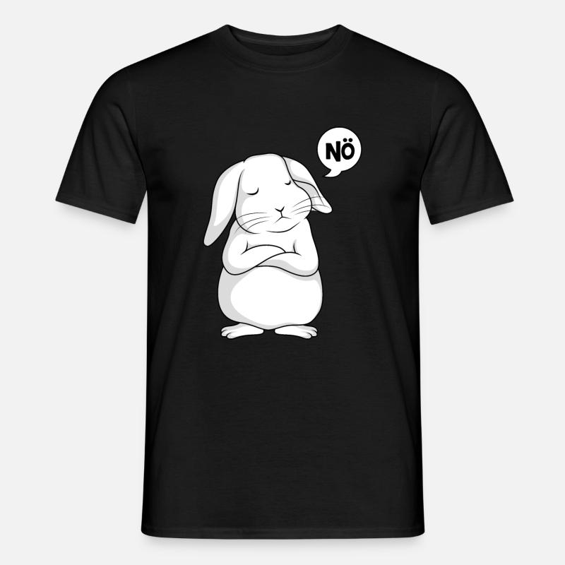 Rabbit Lovers Nö Rabbit Rabbit - Men’s T-shirt - black