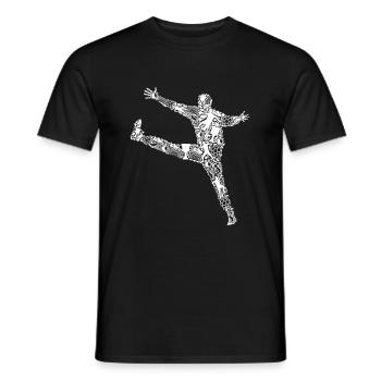 Handball Torwart Handballer Jungen Kinder - Männer T-Shirt - Schwarz - Vorne - AI Model Male 178 light (178cm)