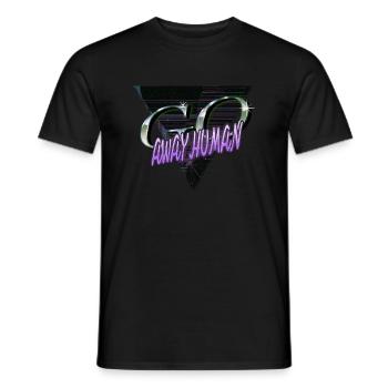big cat business cat tshirts funny avacato black - Männer T-Shirt - Schwarz - Vorne - AI Model Male 178 light (178cm)