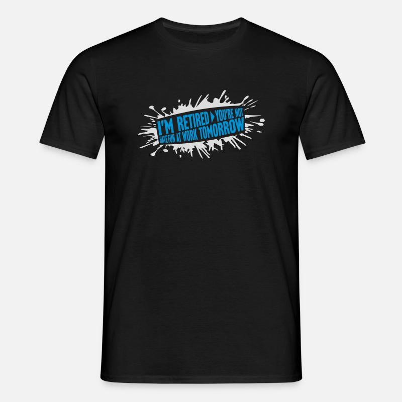 have fun at work - Men's T-Shirt - black