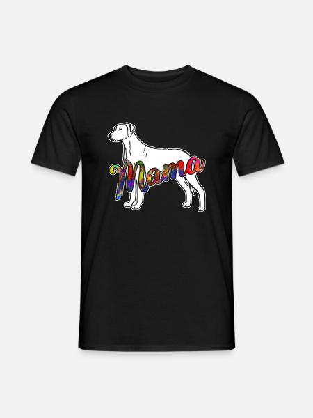 Rhodesian Ridgeback Rhodesian Ridgeback Mama - Men's T-Shirt - black