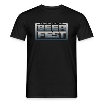 The Book of Beer Fest - Chrome - Men's T-Shirt - black - Front - AI Model Male 178 light (178cm)