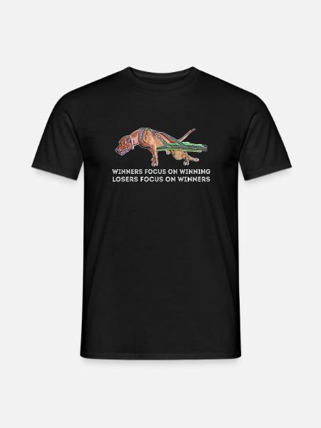 Weight Pulling - Männer T-Shirt - Schwarz