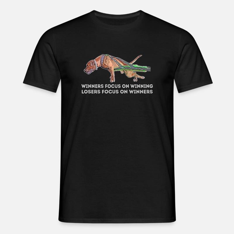 Weight Pulling - Männer T-Shirt - Schwarz