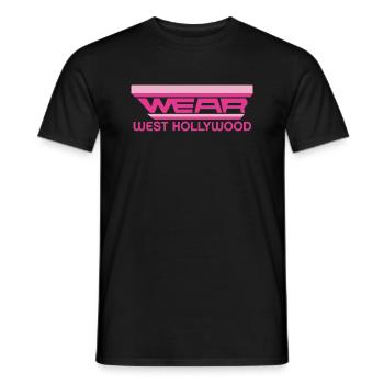 Portez West Hollywood - T-shirt homme - noir - Devant - AI Model Male 178 light (178cm)