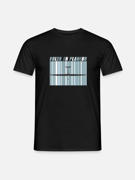 VOLER EN PLANEUR - T-shirt homme - noir